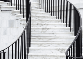 marble stairs