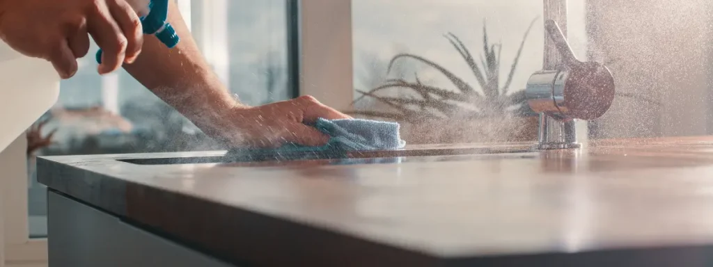 how to clean travertine tile