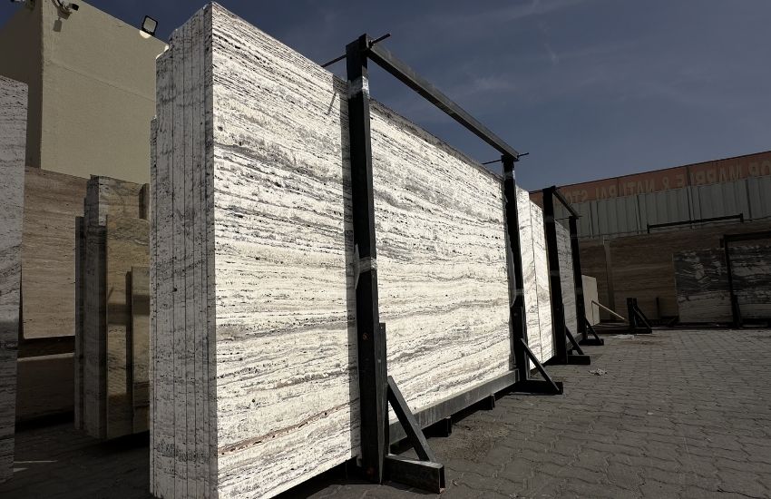 silver-travertine-slab